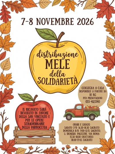 Distribuzione Mele della Solidarietà