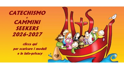 Catechismo ragazzi e Cammini Seekers 2026-27